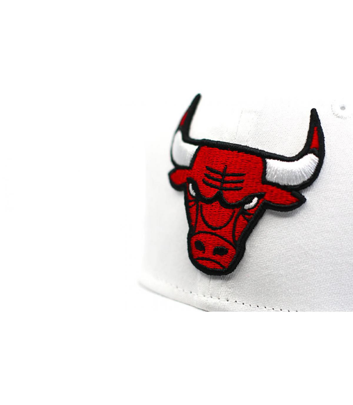 casquette Bulls blanc